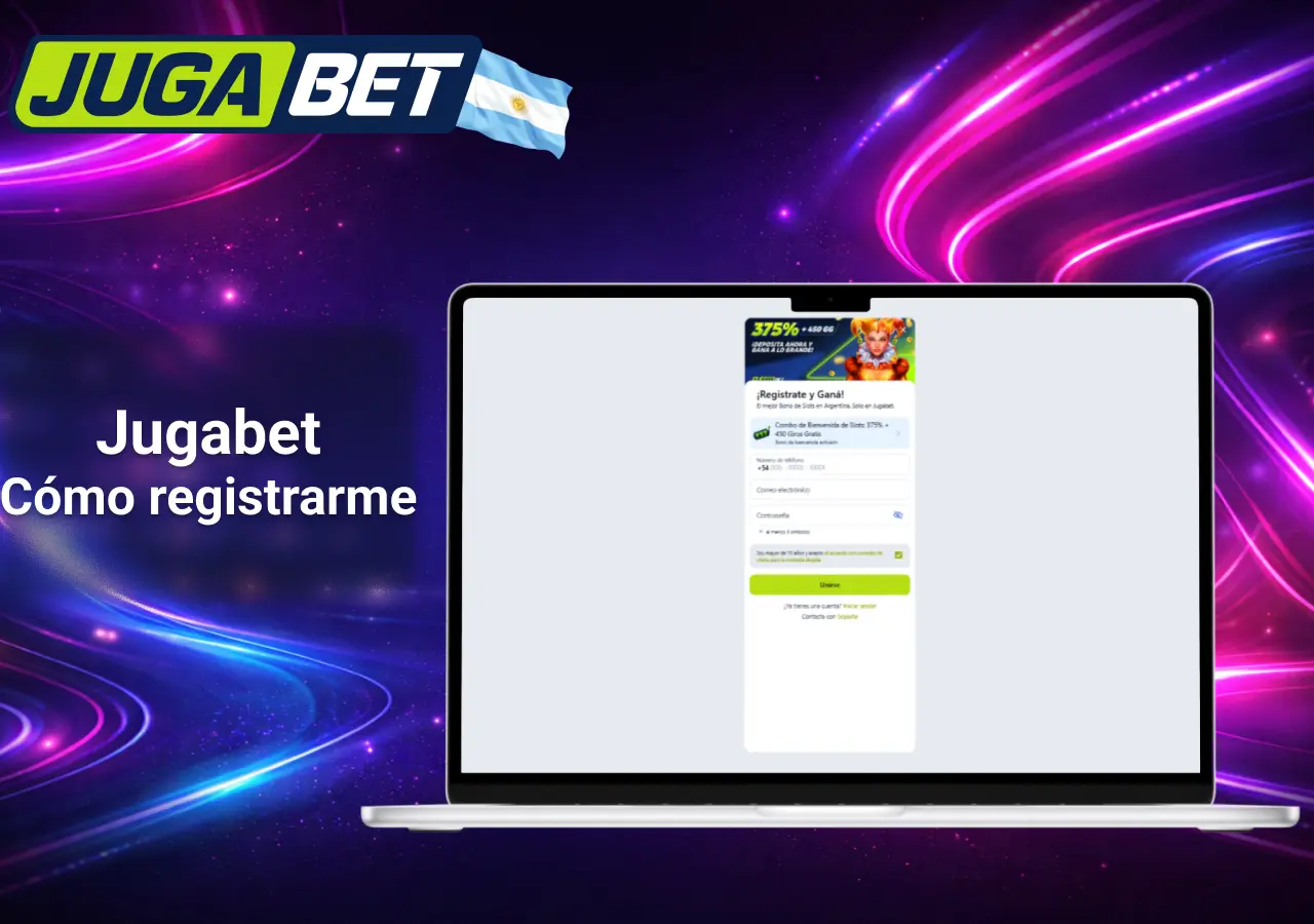 registro de cuenta paso a paso en el casino online oficial